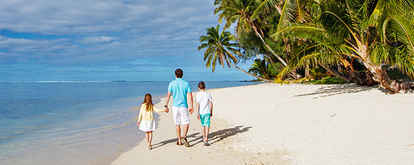 Besonders kinderfreundliche Angebote auf den Cook Islands
