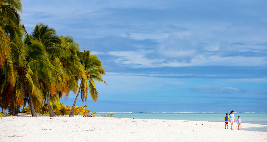 Cook Island Reisen mit Kindern Familienparadies Südsee
