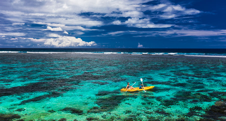Samoa Aktiv: Mit dem Kanu die Insel entdecken Samoa mit den Kanu erkunden