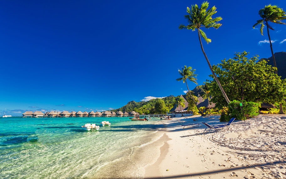 Traumstrand Tahiti, Morea Top Strände der Südsee: Morea, Franz Polynesien