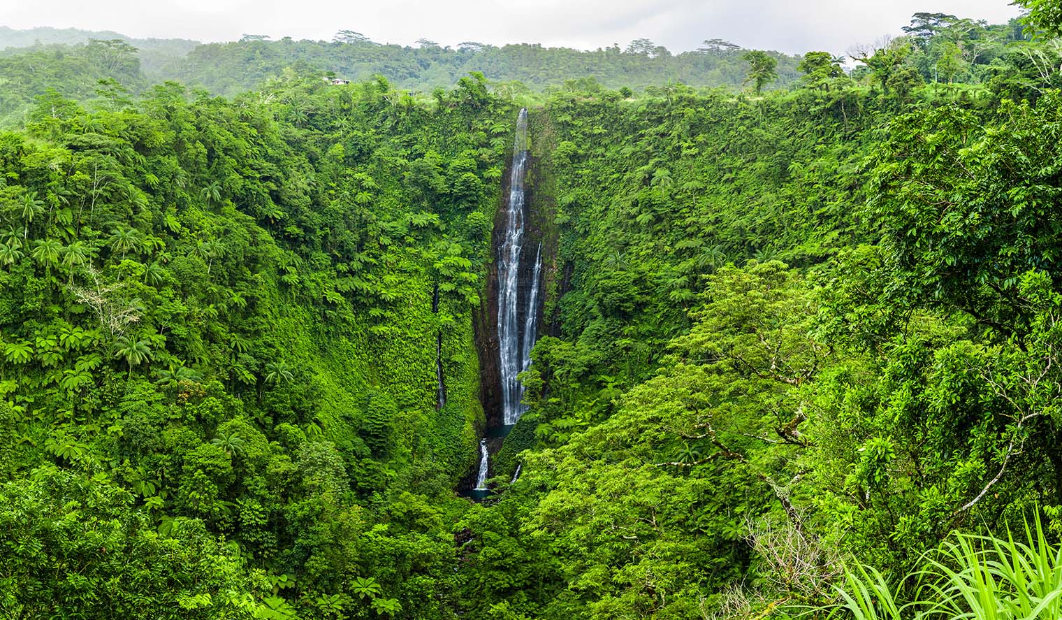 Samoa Aktivferien Wanderungen Wasserfälle